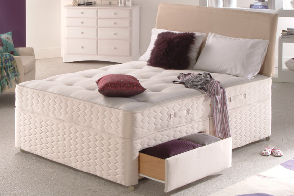Sealy Backcare Support Divan Bed Super Kingsize 180cm