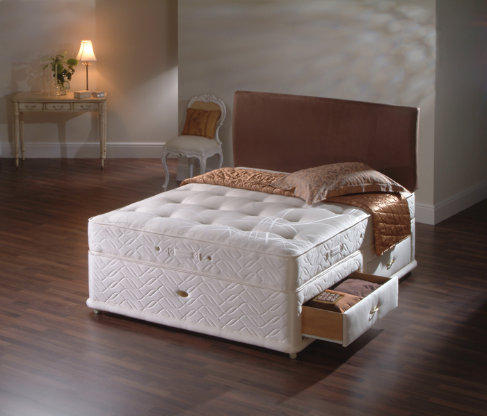 Sealy Beds Millionaire Ortho 2ft 6 Small Single Divan Bed