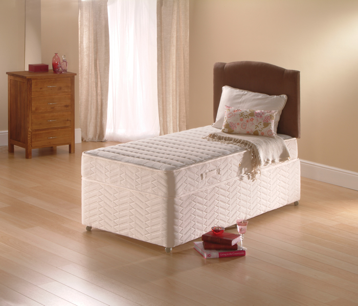 Sealy Beds Solo Memory 3ft Single Divan Bed