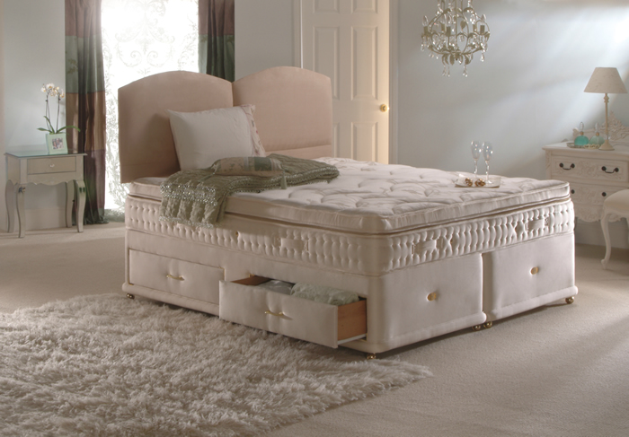 Sealy Beds Windermere Luxury 3ft Single Divan Bed