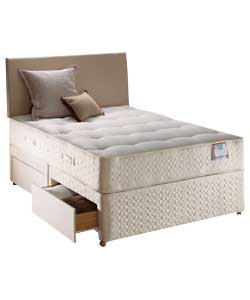 sealy Classic Backcare Double Divan - 4 Drawer