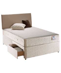 sealy Classic Memory Ultimate Double Divan - 2 Drawer