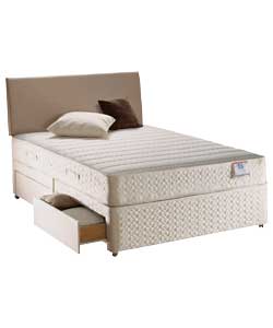 sealy Classic Memory Ultimate Super Kingsize Divan - 4 Drawe