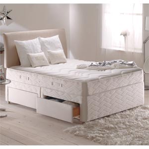 Sealy Cypress Cove 4FT Small Double Divan Bed
