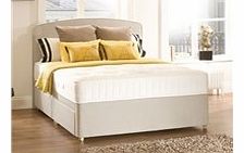 Sealy Diamond Memory Divan Set 5 King Size Bark