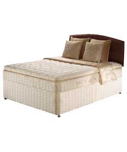 Sealy Gold Harlow Euro Top Kingsize Divan Bed