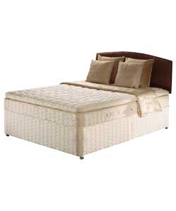 Sealy Gold Harlow Euro Top Superking Divan Bed