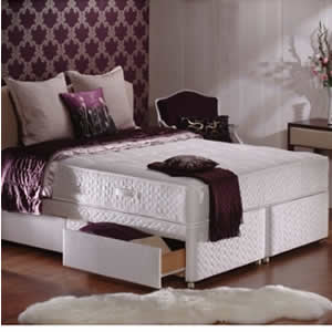 Sealy Millionaire Ortho 4FT Sml Double Divan Bed