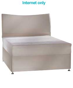 sealy Mirrorform Perfect Rest Kingsize Divan - Non Storage