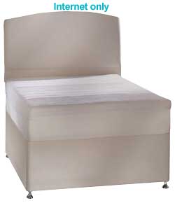 sealy Mirrorform Perfect Rest Single Divan - Non Storage