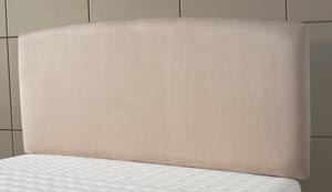 SEALY Monoco- Natural Suede finish- Double headboard