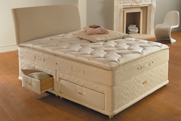 Sealy Pillow Luxury Divan Bed Small Double