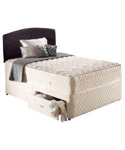Platinum Talamello Double Divan 2 Drawers