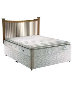 sealy Posturepedic Gold Pillowtop Super Kingsize Divan