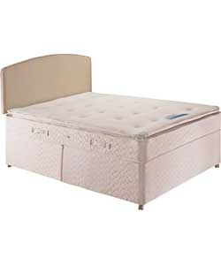 Sealy Posturepedic Sealy Carmen Pillowtop Double Divan Bed