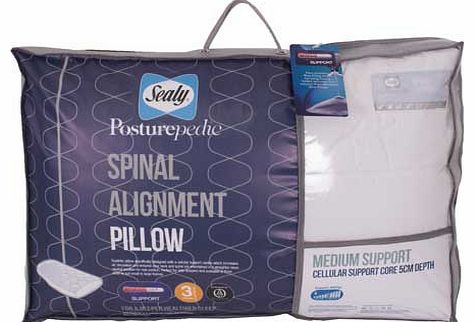 Sealy Posturepedic Spinal Alignment Pillow - 3cm