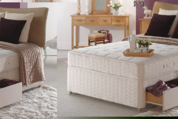 Sealy Roulette Divan Bed Super Kingsize 180cm