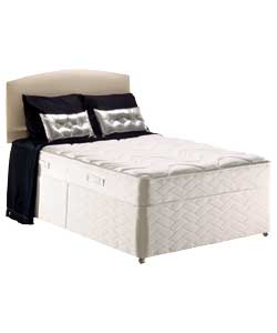 SEALY Silver Penrith Micro Quilt Double Divan