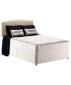 SEALY Silver Penrith Micro Quilt King Size Divan