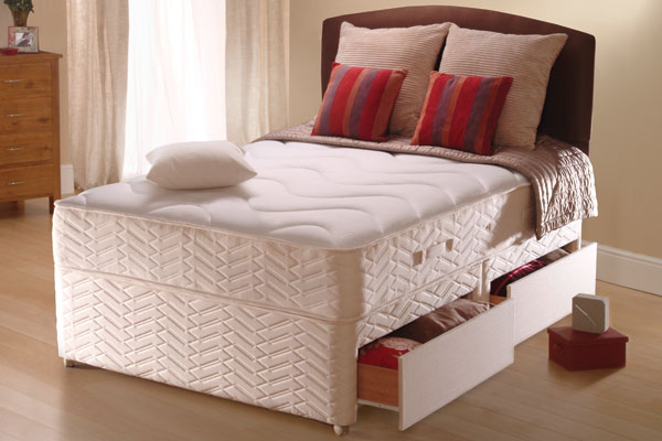 Sealy Superior Comfort Divan Bed Extra Small 75cm