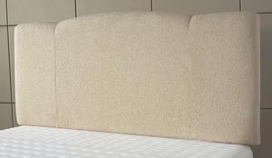 SEALY Trio- Natural Beige Boucle finish- Double headboard