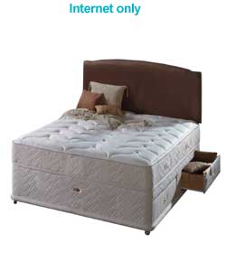 sealy Ultra Luxe Sovereign Double Divan - 4 Drawers