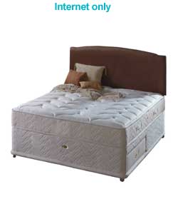 sealy Ultra Luxe Sovereign Kingsize Divan - 2 Drawers