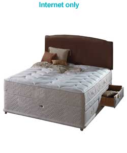 sealy Ultra Luxe Sovereign Super Kingsize Divan - 4 Drawers