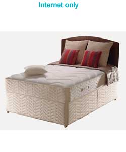 sealy Ultra Rialto Double Divan - Non Storage