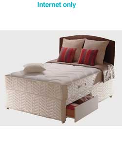 sealy Ultra Rialto Kingsize Divan - 2 Drawers