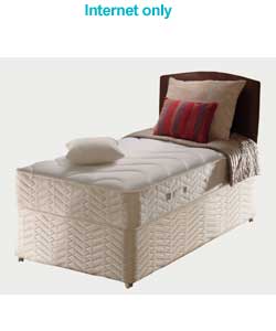 sealy Ultra Rialto Single Divan - Non Storage