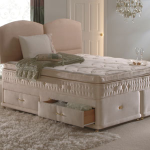 Sealy Windermere 4FT 6 Divan Bed