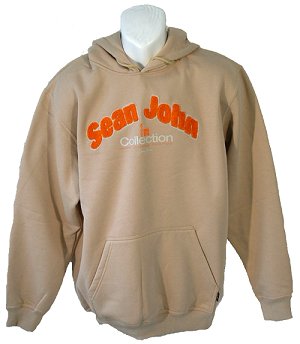 Sean John Collection Hooded Sweatshirt Sand