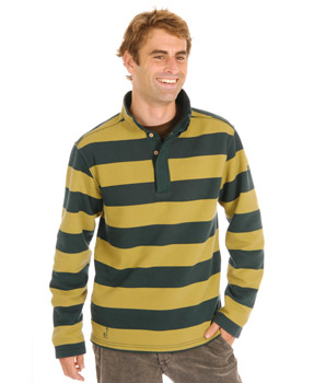 Seasalt jago half button sweatshirt