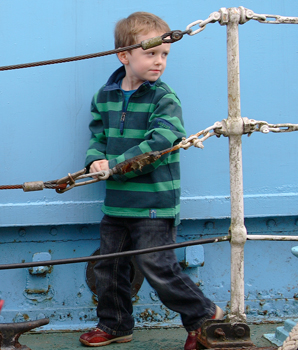 Seasalt jellybean half zip sweatshirt