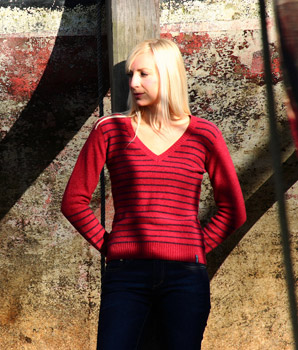 Seasalt jeopardy stripe knit