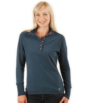 Seasalt jupiter button sweatshirt