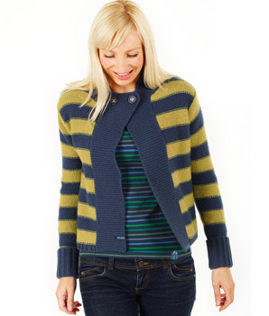 Seasalt jupon stripe cardy