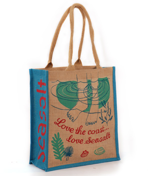 Seasalt love the coast jute bag