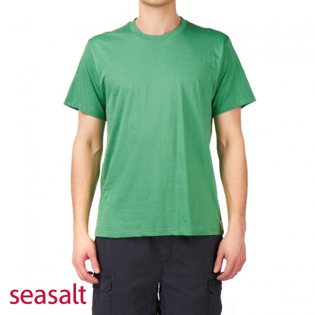 Mens Seasalt Invincible T-Shirt - Nettle