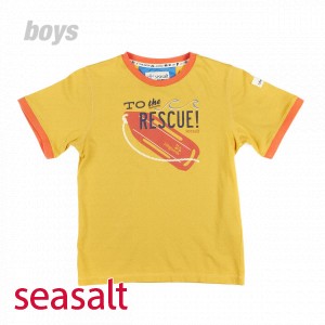 Seasalt T-Shirts - Seasalt Safe T-Shirt - Mustard