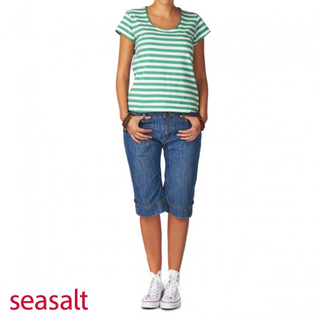 Seasalt Womens Seasalt Imagine T-Shirt - Ahoy Nettle