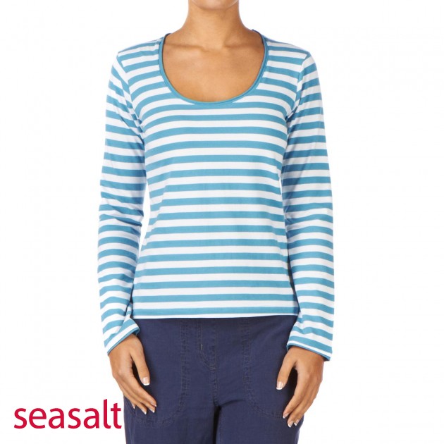 Seasalt Womens Seasalt Mia Long Sleeve T-Shirt - Ahoy
