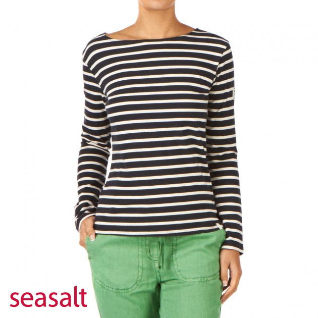 Seasalt Womens Seasalt Sailor Shirt Long Sleeve T-Shirt