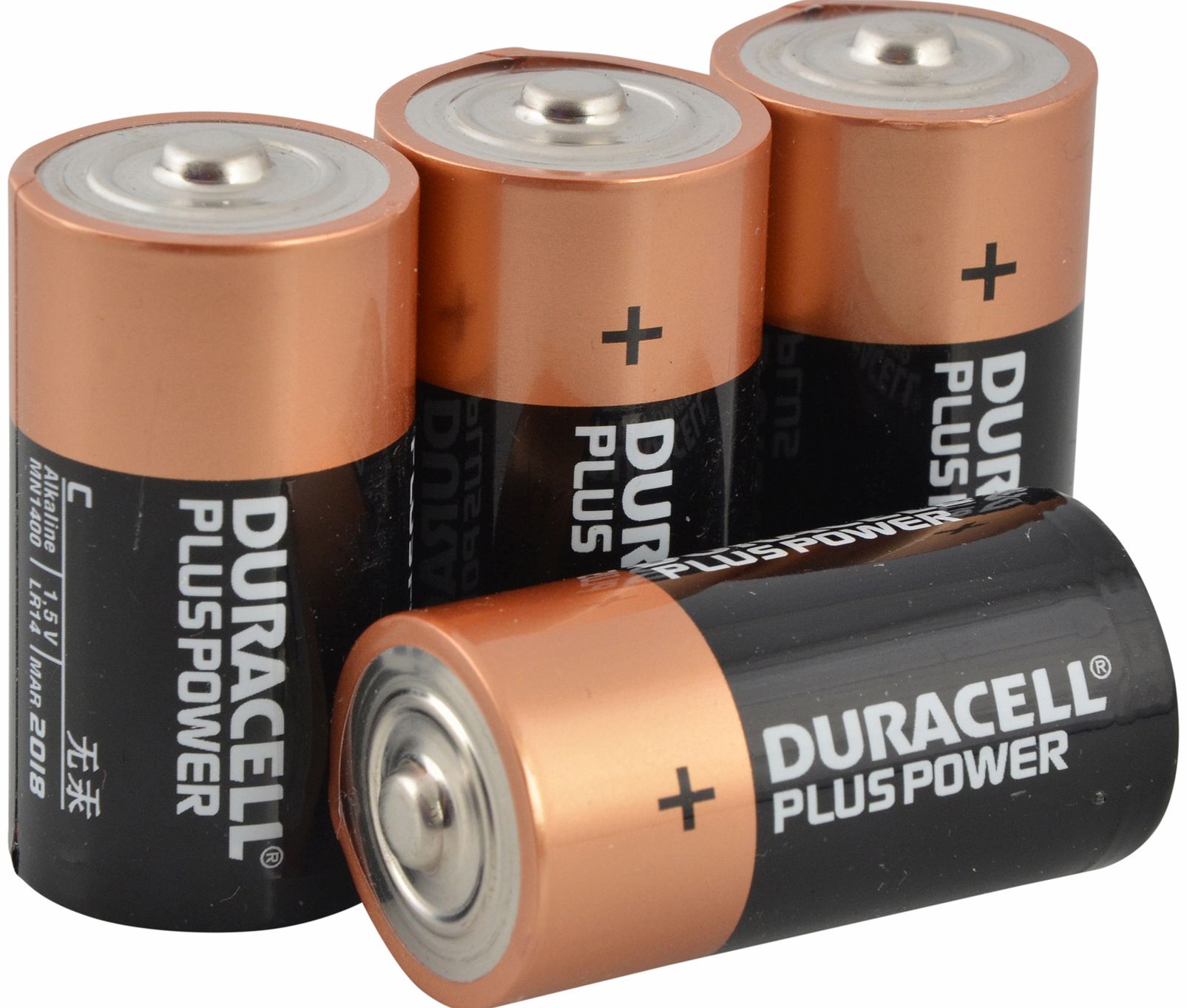 Seasonal Promotions Duracell Plus Power C Cell Batteries Pack of 4