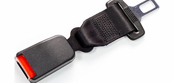 Seat Belt Extender Pros 20cm Car Seat Belt Extender - Type A (21mm wide metal tongue) - E4 Safety Certified - Clicks Right In!