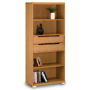 2 drawer 4 shelf Storage, Oak effect