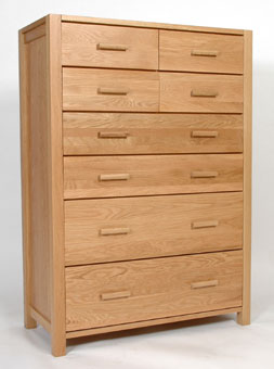seattle Light Oak 4 2 2 Chest of Drawers