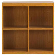 Seattle open storage cube, oak effect