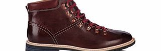 Sebago Pinehurst brown leather hiking boots